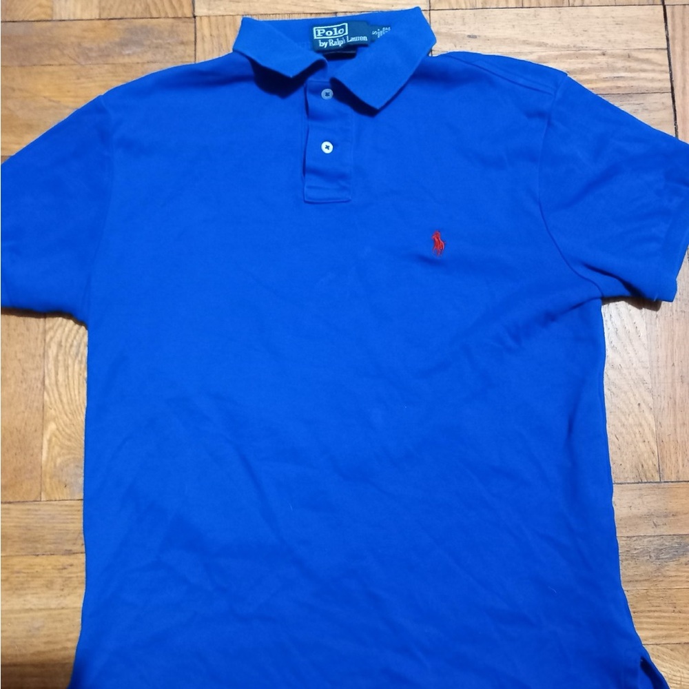 Polo by Ralph Lauren Men's Vibrant Blue Polo Shirt
